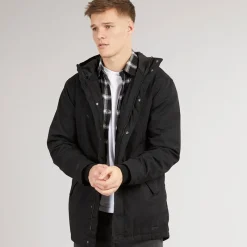 New Solid Herre Elan Efterårsjakke True Black