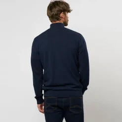 Clearance MCS Herre Eli Strik Sweater Dark Sapphire