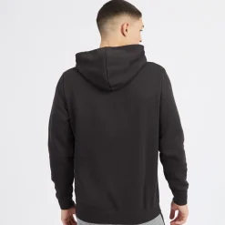 New Puma Herre Essentials Lille Logo Hoodie Sort