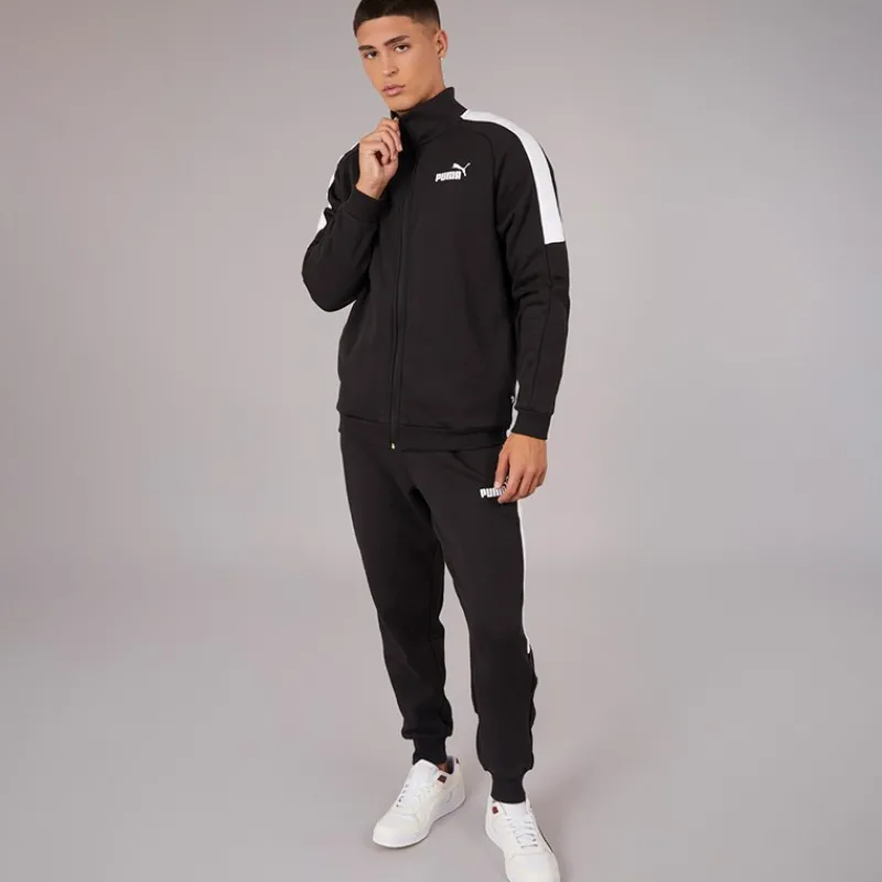 Hot Puma Herre Essentials Træningsdragt Sort
