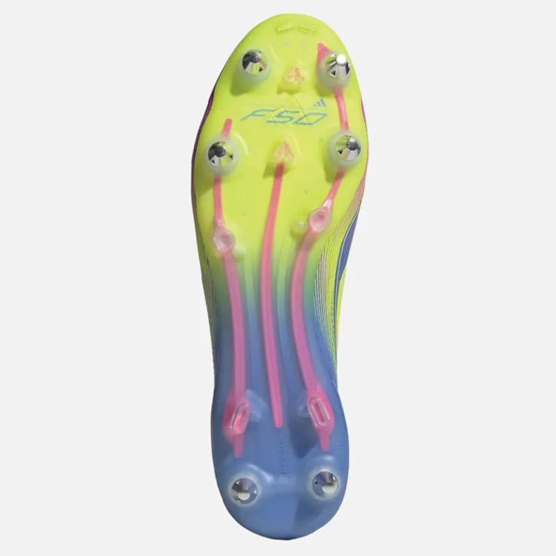 Online adidas Herre F50 Elite Celestial Victory Pack SG Blød Jord Fodboldstøvler Blue Fusion/Lucid Lemon/Lucid Pink