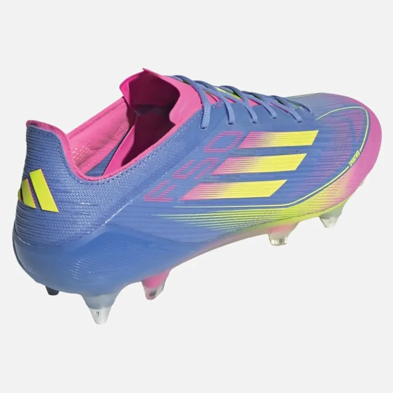 Online adidas Herre F50 Elite Celestial Victory Pack SG Blød Jord Fodboldstøvler Blue Fusion/Lucid Lemon/Lucid Pink