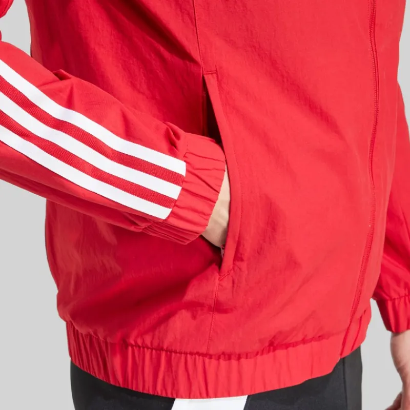 Clearance adidas Herre FAF Algeriet Præsentationsjakke Team Power Red 2