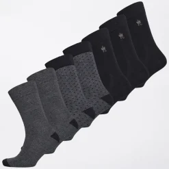 Best French Connection Herre FC Seven Pak Prik Sokker FC8 Marine/​Koksgrå Mel Fc8 Marine/​Marine/​Marine/​Charcoal Melange/​Charcoal Melange/​Charcoal Melange/​Charcoal Melange