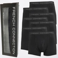 French Connection Herre FC Seven Pakke Boxer Trusser Fc1 Black