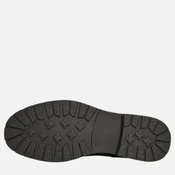 Discount French Connection Herre FC Suede Chelsea Støvler med Knopper Suede Sort