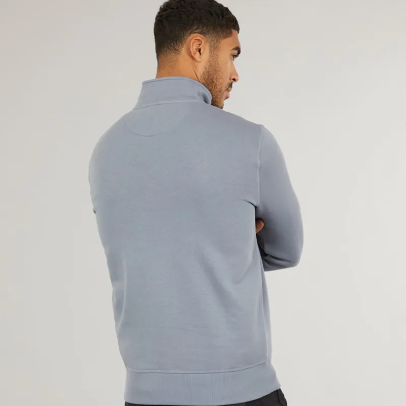 Discount French Connection Herre FC Sweatshirts Blå Mellemblå