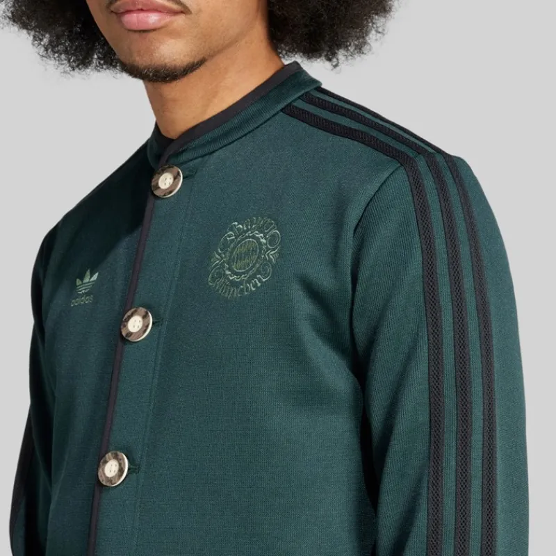 Clearance adidas Herre FCB FC Bayern München Autentisk Janker Shadow Green