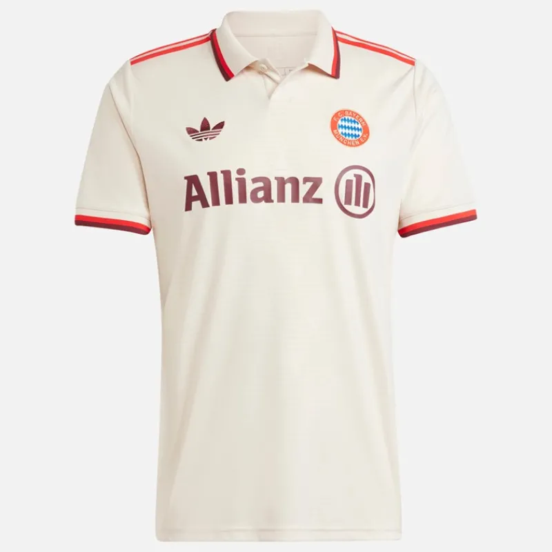 Outlet adidas Herre FCB FC Bayern München 24/25 Tredje Trøje Linen