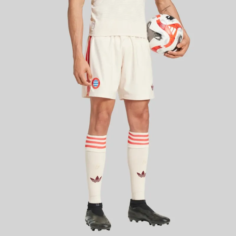 Sale adidas Herre FCB FC Bayern München 24/25 Ægte Tredje Shorts Linen