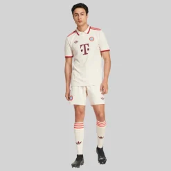 Sale adidas Herre FCB FC Bayern München 24/25 Ægte Tredje Shorts Linen