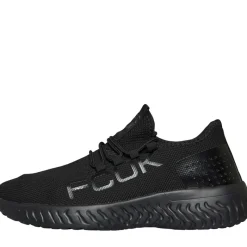 Outlet French Connection Herre FCUK Cloud Sneakers Sort