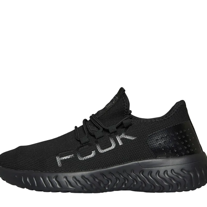 Outlet French Connection Herre FCUK Cloud Sneakers Sort