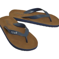 New French Connection Herre FCUK Flip Flops Marine Marineblå