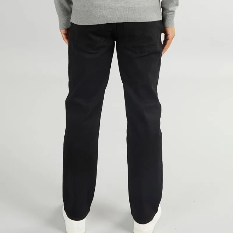 Best French Connection Herre FCUK Jeans med Regular Fit Blk1 - Sort