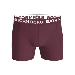 Clearance BJORN BORG Herre Five Pack Bomuld Stretch Boxers Multipack 6 Flerfarvet