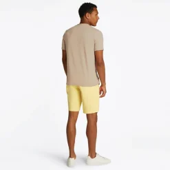 Tommy Hilfiger Herre Flag Box T-Shirt Sandalwood