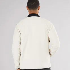 JACK & JONES Herre Flame Fuld Zip Fleece Moonbeam