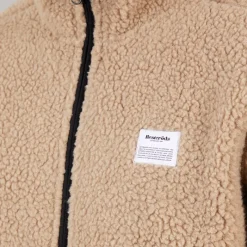 New Resteröds Herre Fleece Jakke Sand Sandfarvet