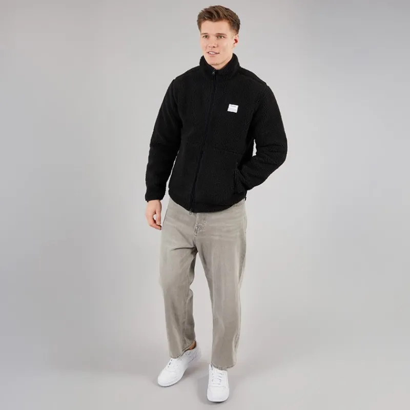 New Resteröds Herre Fleece Jakke Sort