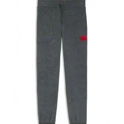 Sale HUGO Herre Frotté Joggers Dark Grey