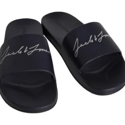 New JACK & JONES Herre Gary Moulded Slides Slider Sort