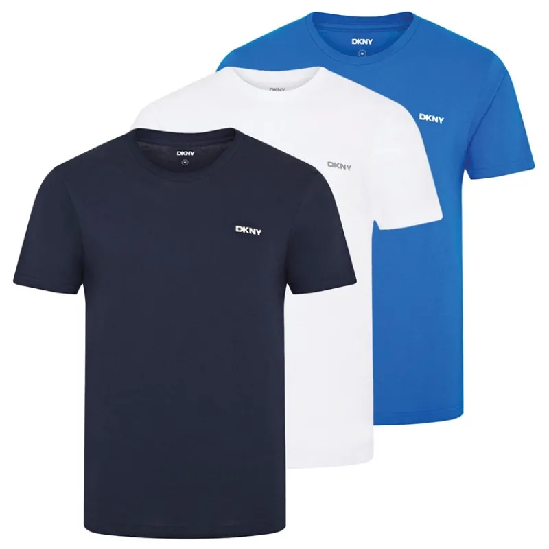 Clearance DKNY Herre Giants T-Shirt Flerfarvet