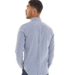 Ben Sherman Herre Gingham Langærmet shirts Blå Ternet Blåternet