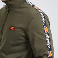 Online Ellesse Herre Giraldo Tapede Poly Tracksuit Khaki kakigrøn