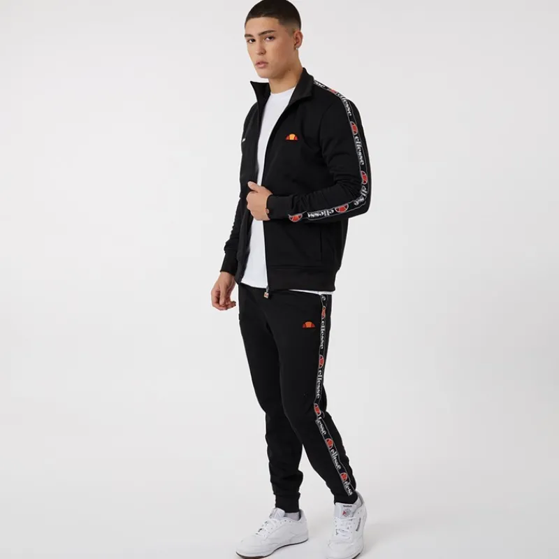 Sale Ellesse Herre Giraldo Tapet Poly Tracksuit Sort