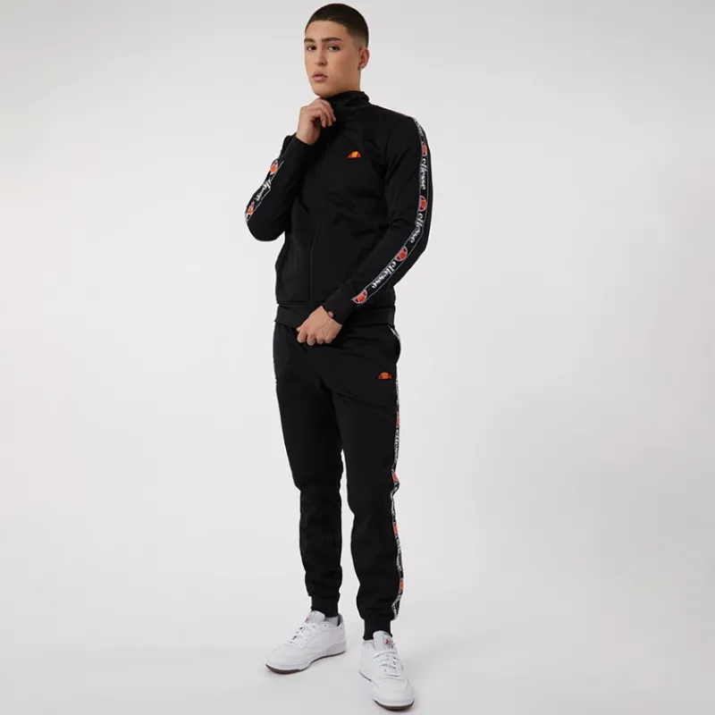 Sale Ellesse Herre Giraldo Tapet Poly Tracksuit Sort