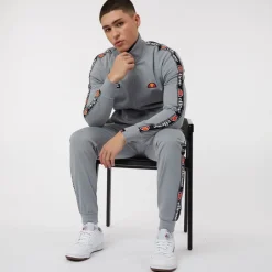 Best Ellesse Herre Giraldo Tapet Poly Træningstøj Grå Grå