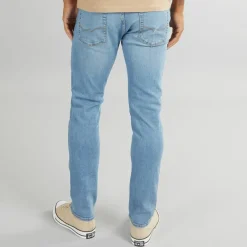 Hot JACK & JONES Herre Glenn 334 Slim Fit Jeans Blå Denim