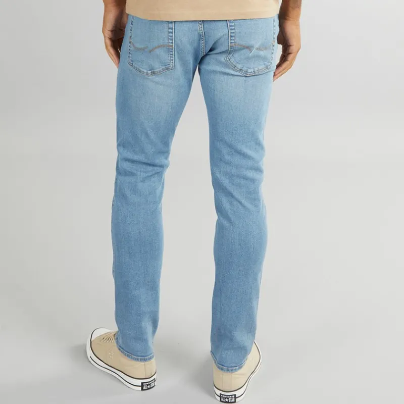 Hot JACK & JONES Herre Glenn 334 Slim Fit Jeans Blå Denim