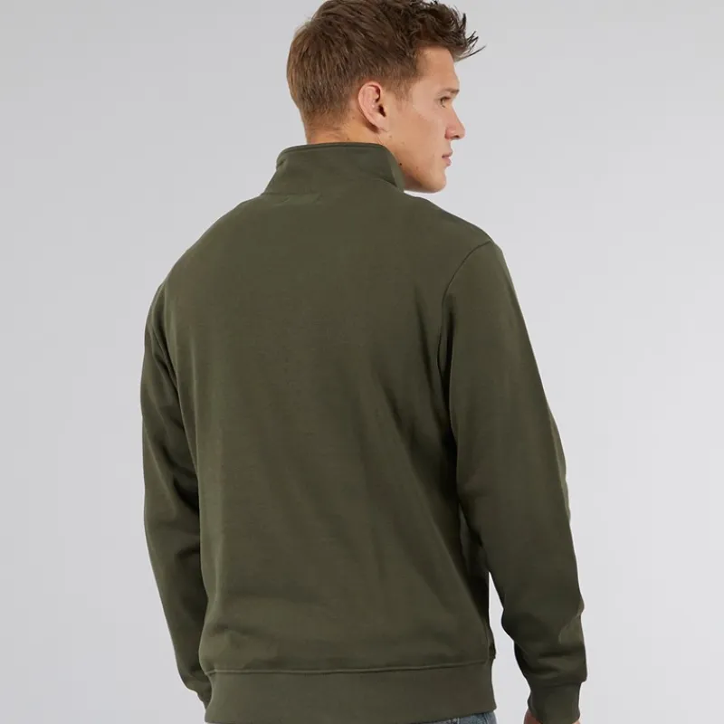 Outlet Vinson Herre Glyn Sweatshirt Skov Nat Grøn
