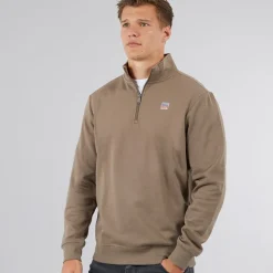 Hot Vinson Herre Glyn Sweatshirt Valnød Brun