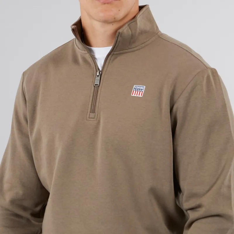 Hot Vinson Herre Glyn Sweatshirt Valnød Brun