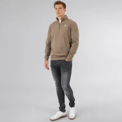Hot Vinson Herre Glyn Sweatshirt Valnød Brun