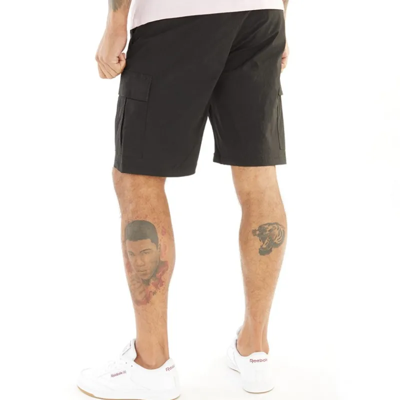 JACK & JONES Herre Gordan Warner Tech Cargo Shorts Sort