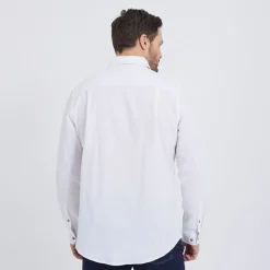 New MCS Herre Grand Prairie Langærmet shirts Hvid