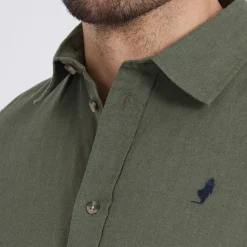 Best MCS Herre Grand Prairie Langærmet shirts kakigrøn kakigrøn