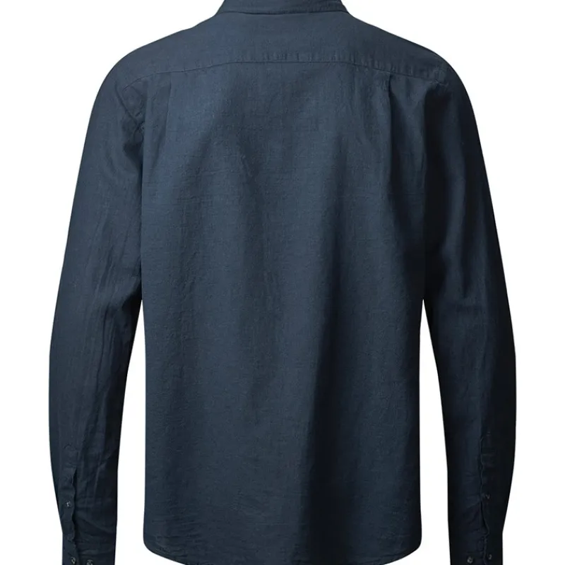 Online MCS Herre Grand Prairie Langærmet shirts Flade Marineblå
