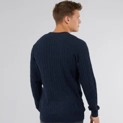 Sale Vinson Herre Grant Jumper Mørk Safir Marineblå