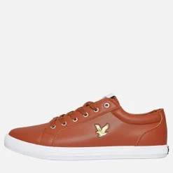 Lyle And Scott Vintage Herre Halket Træningssko Cognac Brun