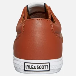 Lyle And Scott Vintage Herre Halket Træningssko Cognac Brun