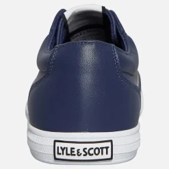 Lyle And Scott Vintage Herre Halket Træningssko Navy Marineblå