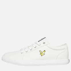 Hot Lyle And Scott Vintage Herre Halket Træningssko Off White Hvid