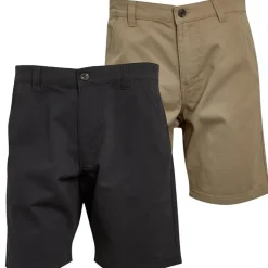 Online Brave Soul Herre Hansen Chino Shorts Topak Navy/Stone Marineblå