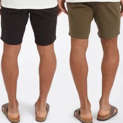 New Brave Soul Herre Hansen To-pak Chino Shorts /​Khaki Sort