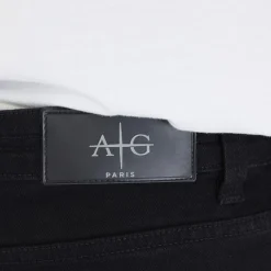 Outlet Avant Garde Herre Harlow Jeans Med Lige Ben Sort